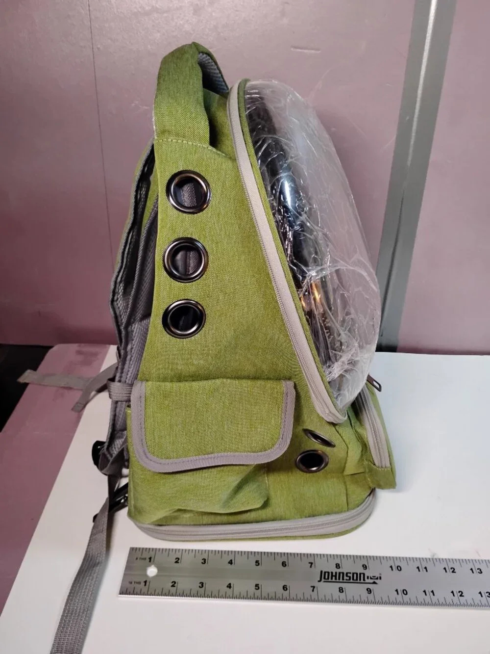 Cawypety Cat Backpack Carrier - Green